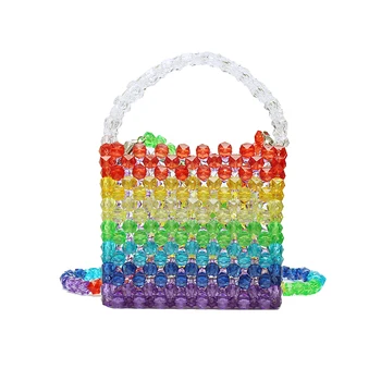 

Crossbody Bags For Women 2020 Acrylic Designer Mini Summer Beach Bag Lady Shoulder Handbags Purses Travel Cross Body Bag