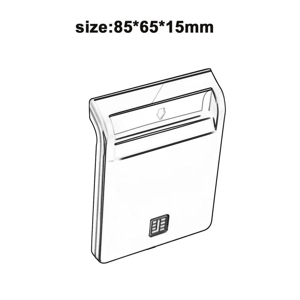USB 2 0 смарт чип считыватель карт флэш памяти мульти кард ридер IC/ID Plug And Play для ПК