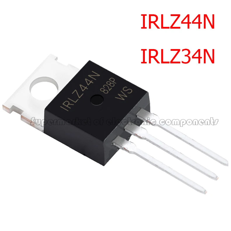 10 шт IRLZ34N IRLZ44N TO-220 IRLZ34NPBF TO220 IRLZ34 IRLZ44 | Электронные компоненты и принадлежности