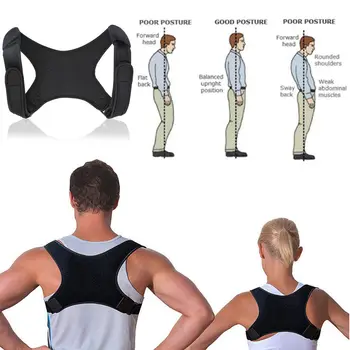 

Therapy Back Lumbar Brace Spine Support Belt Posture Correction For Men Women