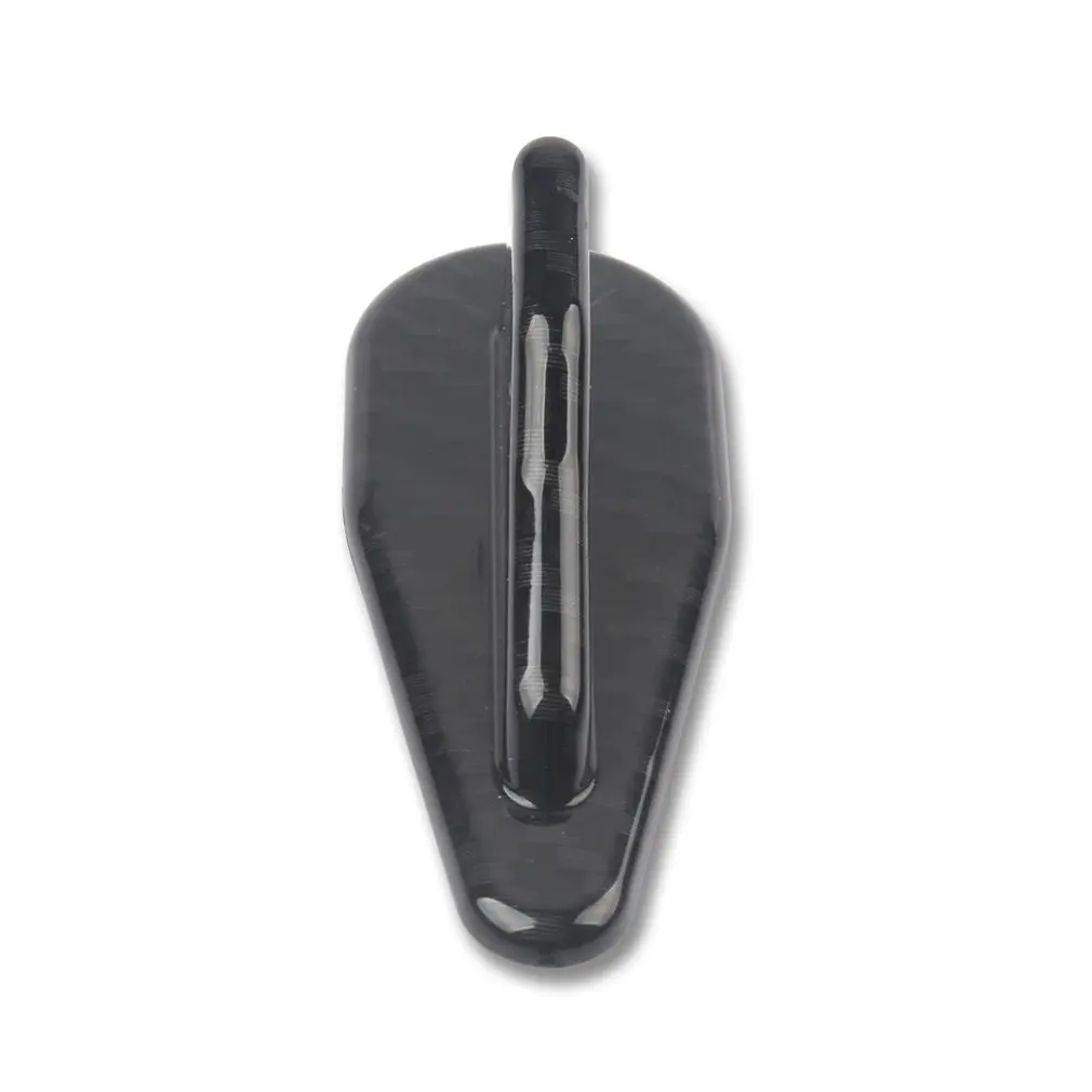 Car Modified Antenna Evo Style Carbon Fiber Shark Fin Tail Shark Antenna Black