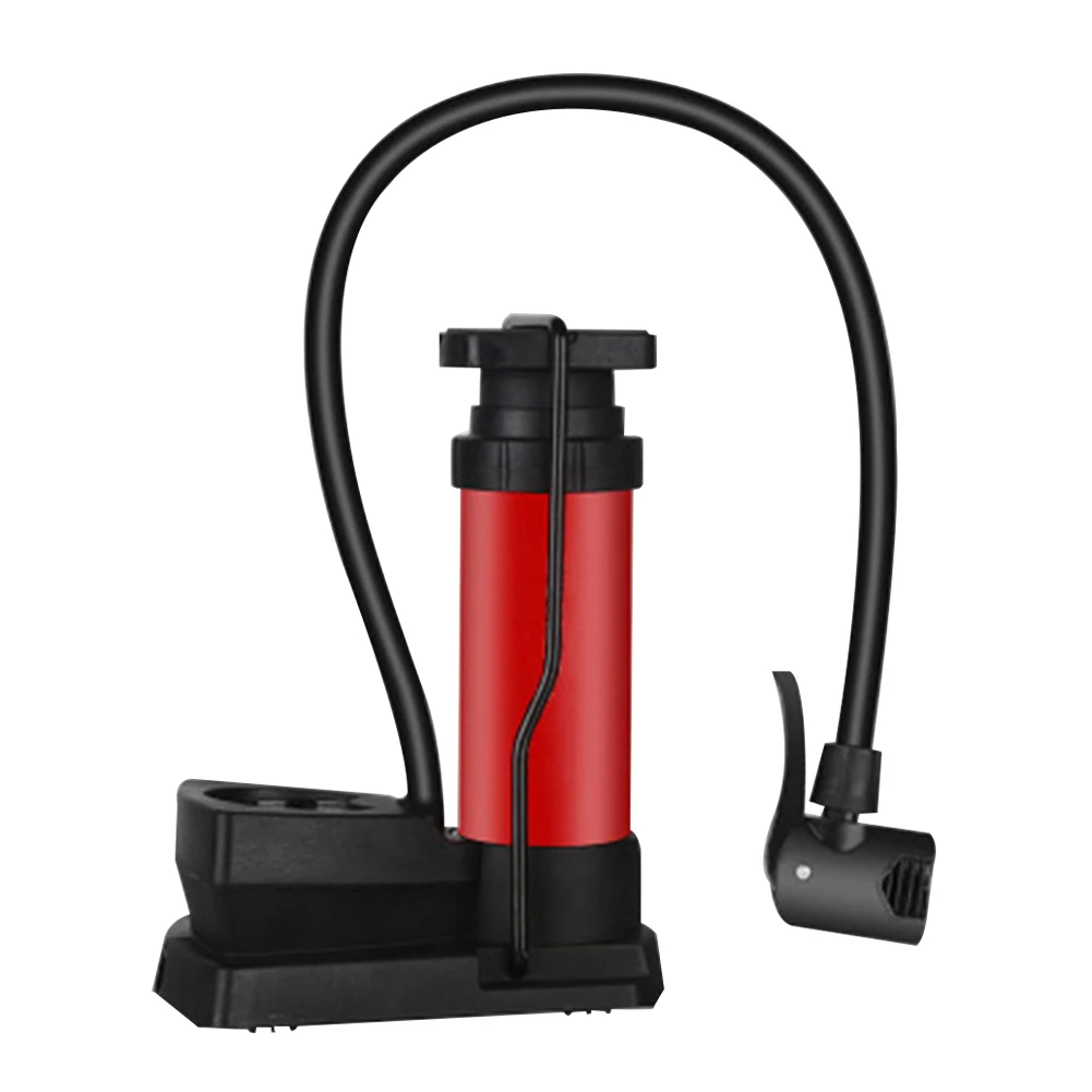 Red WithTable Mini Cycling Firm High Pressure Portable Home Basketball Bike Pump Durable Practical Labor Saving Tire TREAD Air - Цвет: Red WithTable