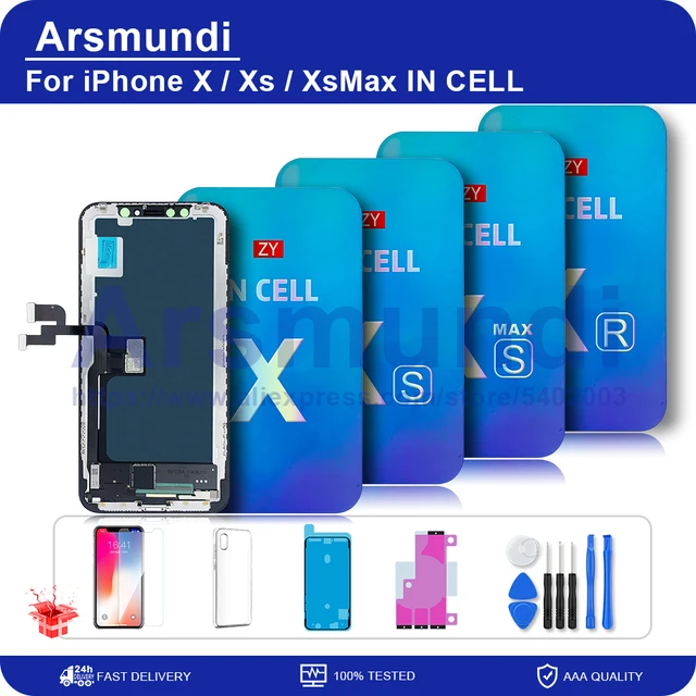 33848 - PANTALLA LCD PARA IPHONE XS MAX (INCELL ZY a-Si) - ZY 