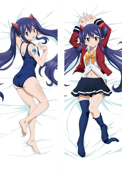 

2020-January Update Japanese Anime FAIRY TAIL sexy girl Otaku Wendy MarvellHugging Body Pillow Cover Dakimakura Pillow Case