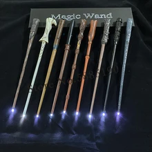 21 tipos de varinhas mágicas cosplay sirius hermione dumbuliduo varinha de luz mágica alta qualidade com embalagem caixa de presente