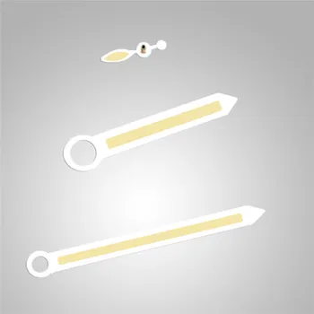 

Rose Gold Luminous Watch Hands with Orange/ Transparent Edge for ETA 6497 6498 Seagull ST3600 ST3620 Watch Movement