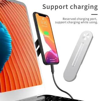 

Multi-screen Support Computer Mobile Phone Holder Side Installation Adjustable Mobile Phone Holder Convenient