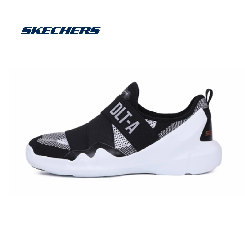 Skechers/Женская обувь; Повседневная обувь D'lites; сетчатая обувь для папы; женская модная обувь с носком; дизайнерские теннисные туфли; feminino Zapatos; 88888101-BKW - Цвет: 88888101-BKW