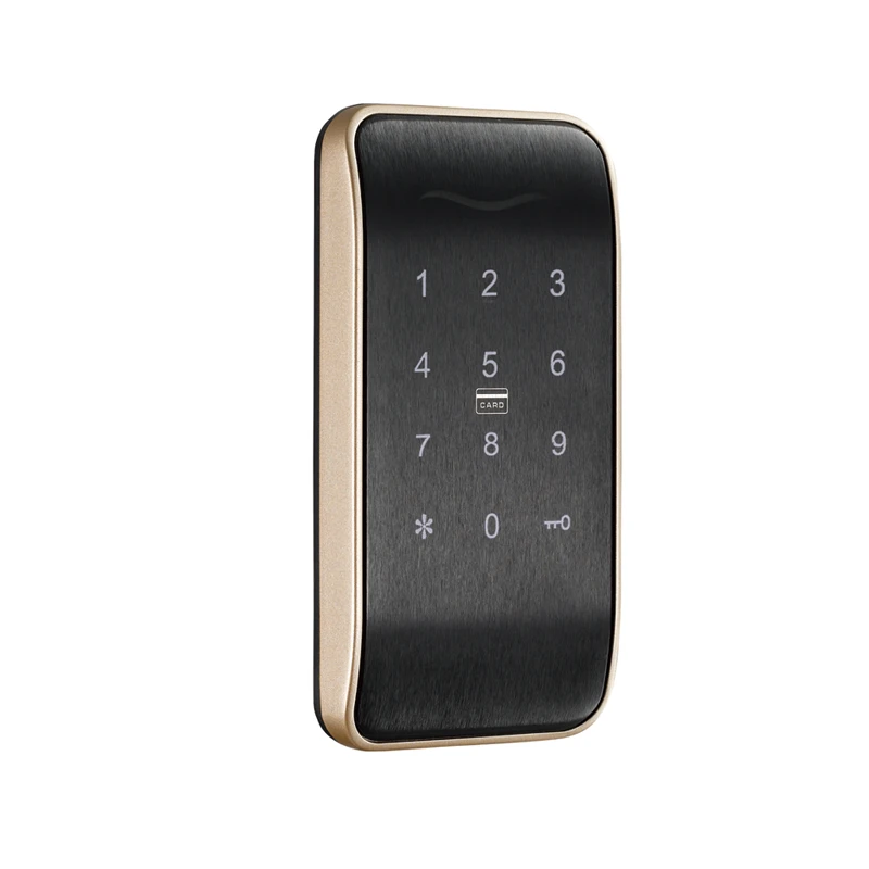 

EM167 Password Card Locker Lock 1pc Free Silicone Wristband Gold Silver Black Color Optional Sauna Library Gym Lock