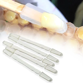

5pcs Pulp Pen White Safe Manual Squeegee Royal Jelly Practical Honey Professional Double Head Beekeeping Tools Grafting