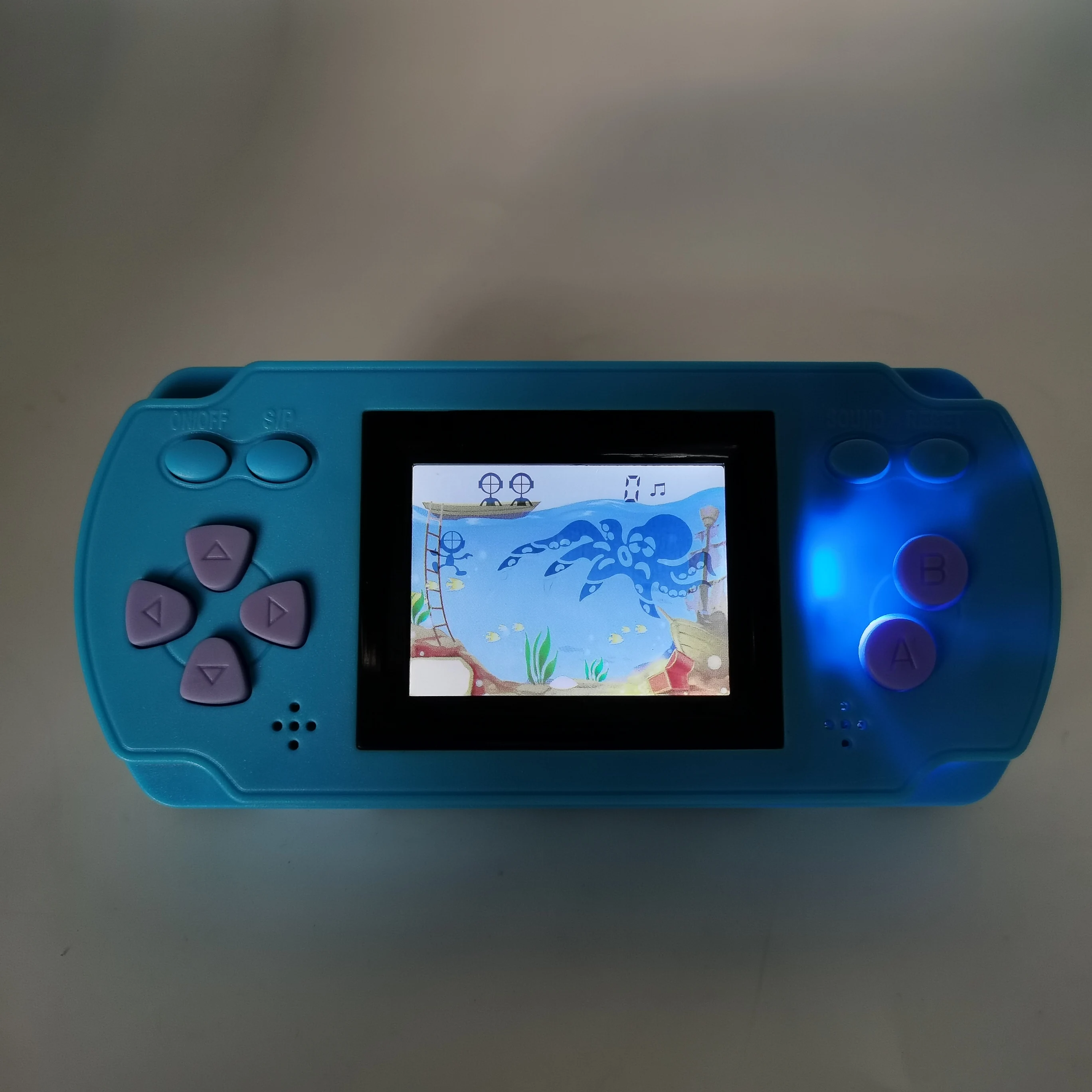 Retro Handheld Game Console Player for Kids Retro Toy Portable Game LCD Colorful Screen with Back Light Gift for Kids