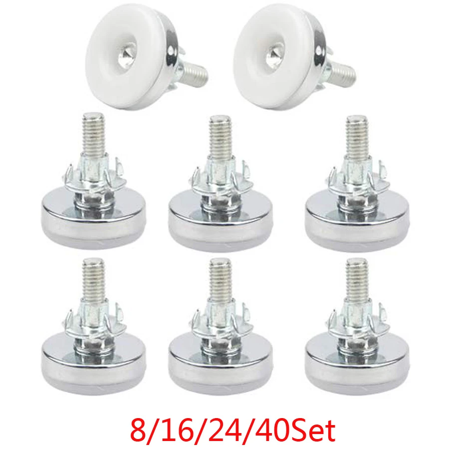 US $8.8 8% OFF8/8/8/8Set M8 8mm Furniture Levelers Table Leveling Foot Adjustable w/T Nuts (8 PCS Furniture Leg Screws & 8 PCS T US $8.8 8% OFF8/8/8/8Set M8 8mm Furniture Levelers Table Leveling Foot Adjustable w/T Nuts (8 PCS Furniture Leg Screws & 8 PCS T