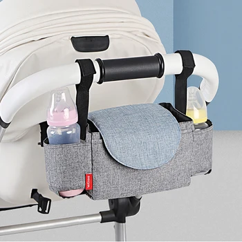 

Baby Stroller Organizer Bottle Cup Holder Diaper Bags High Quality Nappy Bag Accessories For Portable Baby Carriage