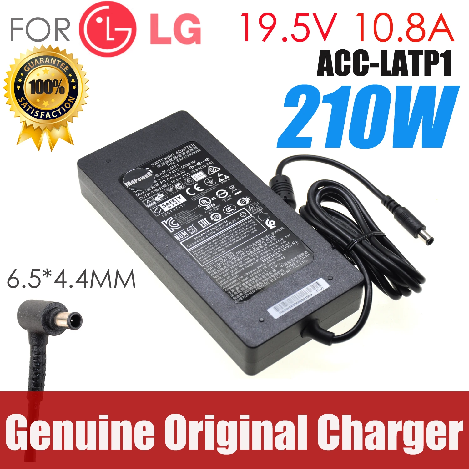 本ACC-LATP1 19.5v 10.8A 210ワットADS-150KL-19N-3 EAY65068604 acの