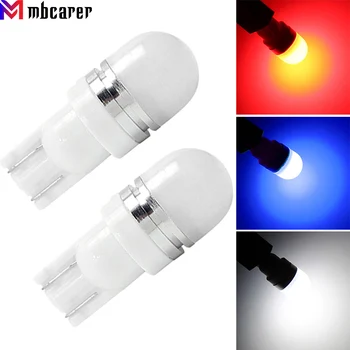 

Dome Turn Lamp Led W5W 194 168 LED Car Parking Side Signal Light License Plate Bulb 12V 1W Interior Reading Wedge Lights 2pcs