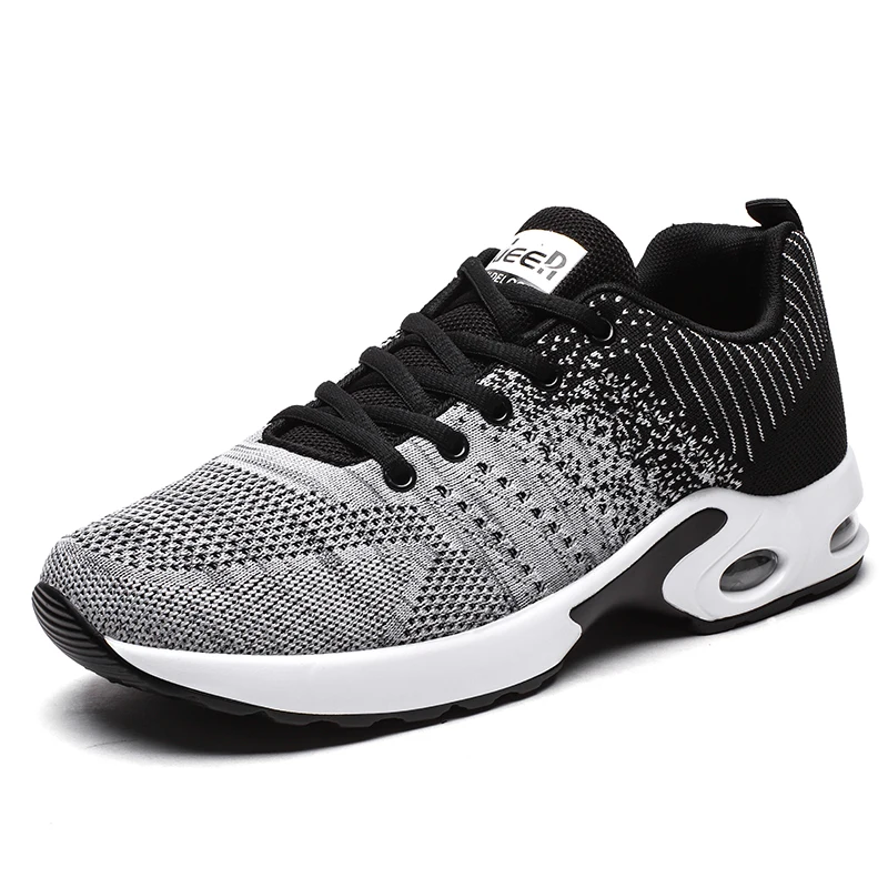 

Couple Mesh Sneakers Femme Air Cushion Shoes Men Outdoor Men and Women Shoes Footwear Large Size 48 Breathable Zapatillas Hombre