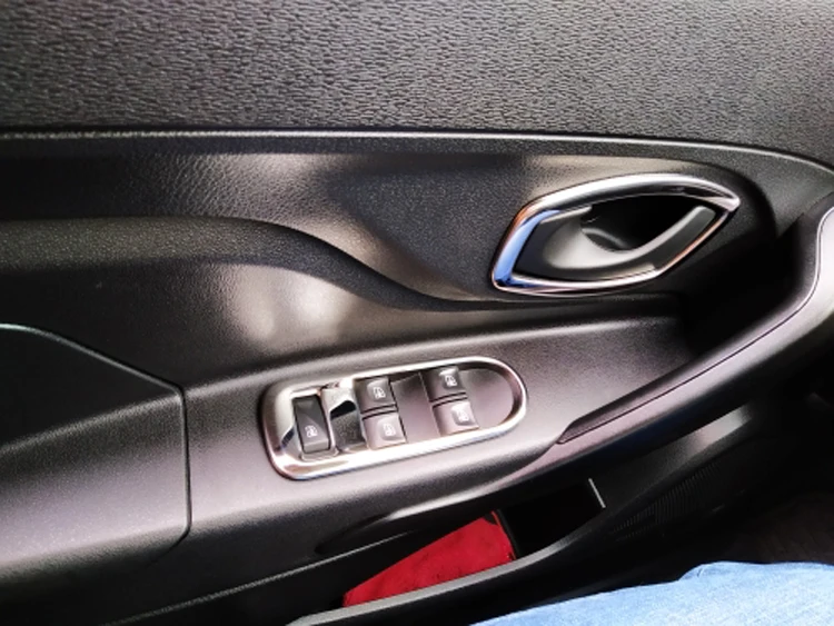 Внутренние внутренние дверные ручки крышки отделка автомобильные аксессуары для Lada Xray Renault Clio 4 Captur 2013