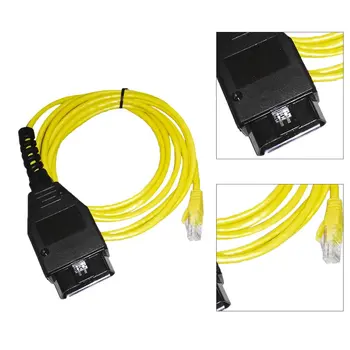 

Ethernet to OBD Interface Cable High Performance Coding F-series For BMW ENET 2M Fault Codes Diagnostic Scanner