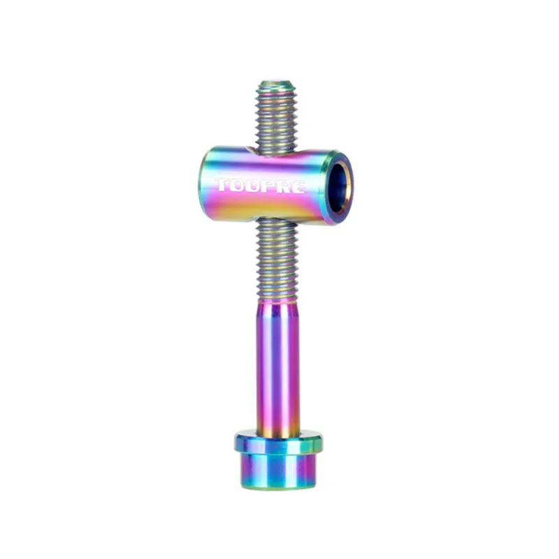 2020 2pcs M5x30/40mm Seat Post Bolts Titanium Alloy Thomson Seatpost Fixing Bolt Ti Bicycle Screws Bike Parts Black Gold Rainbow | Спорт и