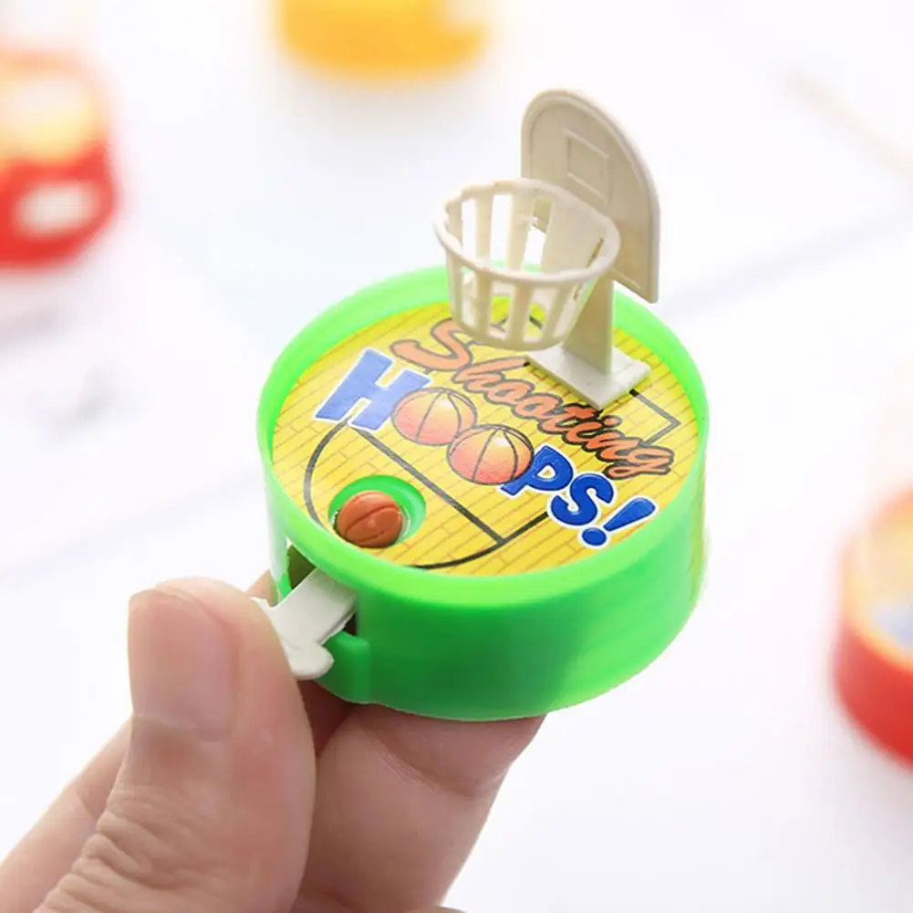 Basketball Machine Handheld Finger Ball Mini Reduce Pressure Shooting Puzzle Children Toys Gift for Kids Fans Club Cute 2