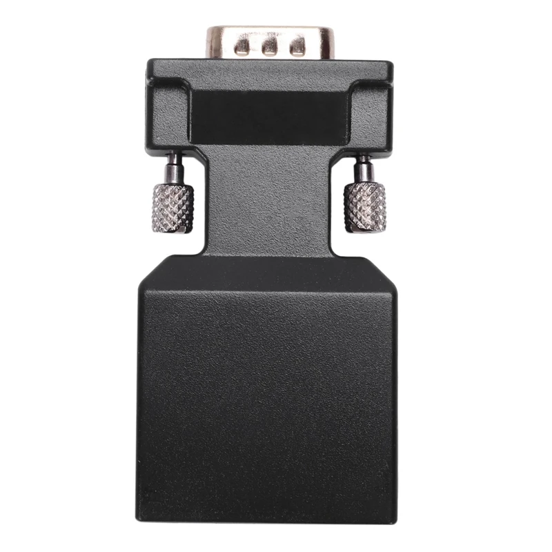 1080P VGA мужчин и женщин HDMI видео адаптер ж/3,5 мм аудио/Mini USB-черный