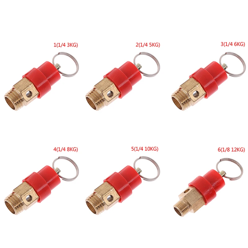 Válvula de seguridad para compresor de aire, 1 unidad, regulador de alivio de presión