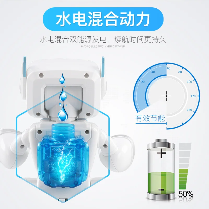 

Music Can K11 Fingerprint Touch Smart Water And Electricity Mixed Remote Control Robot Models Douyin CHILDREN'S Toy Birthday
