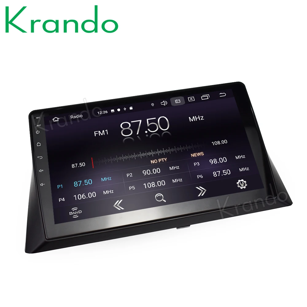 

Krando Android 9.0 10.1" IPS Big Screen Full touch car Navigation system for Honda Accord 8 2008-2012 radio player gps