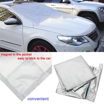 

Hot Car Windscreedn Windshield Cover Winter Magnetic Protector Covers Snow Ice Resistant Rain Water Dust Proof