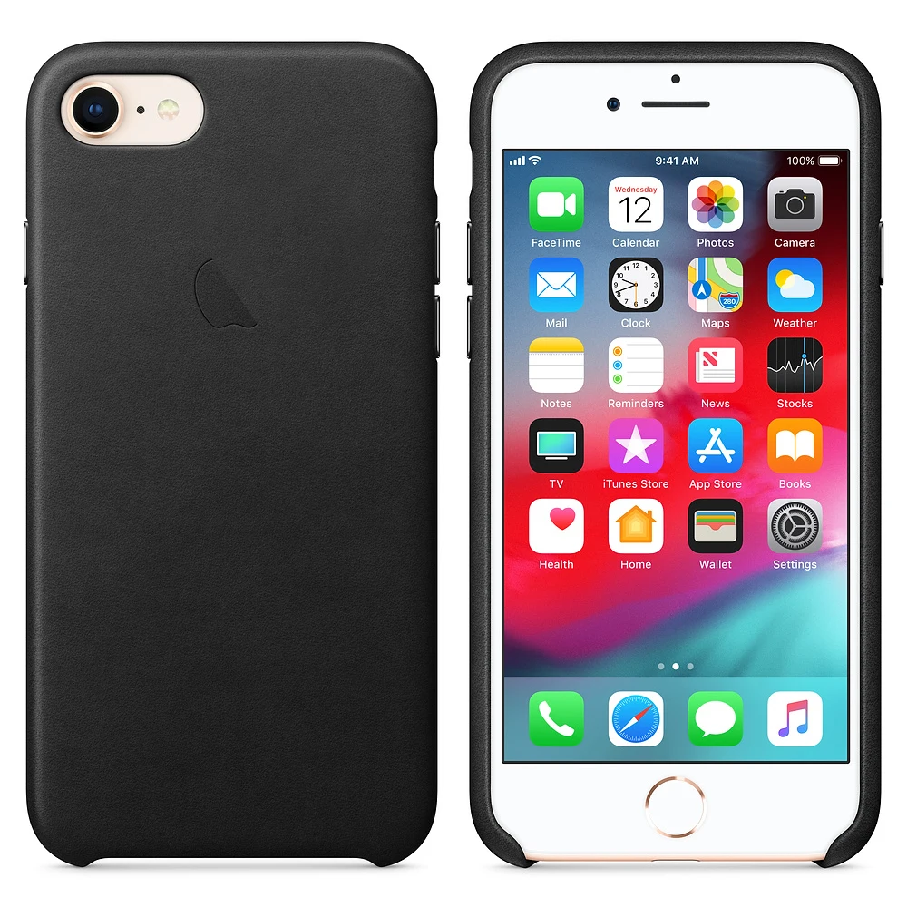 

Luxury Leather Cover for IPhone xs Max case xr x 8 7 6s plus cases logo Shockproof Anti-drop anti-collision Back Rear shell