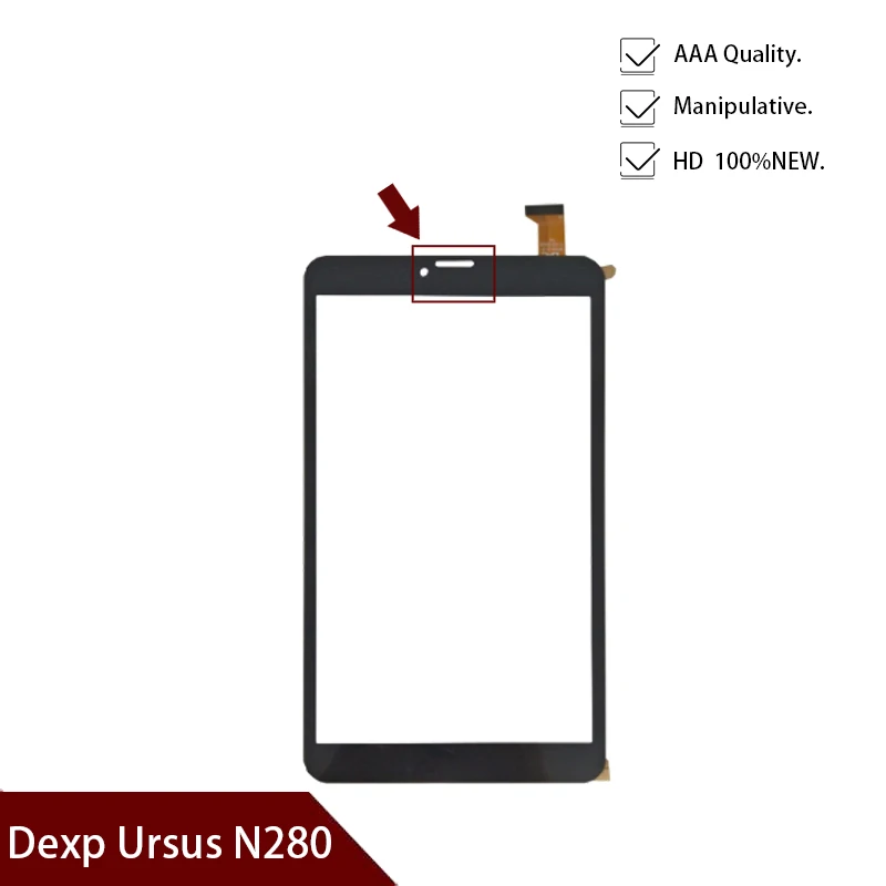 Оригинальный Новый сенсорный экран для 8 дюймового планшета DEXP Ursus N280 сенсорная