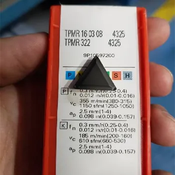 

SANDVIK TPMR160308 4325 carbide insertrs 10pcs