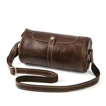 

Casual Mens Messenger Bag Genuine Leather Men's Shoulder Bag Crossbody Small Man Leather Bags Travel Bag Male Bolsa Feminina