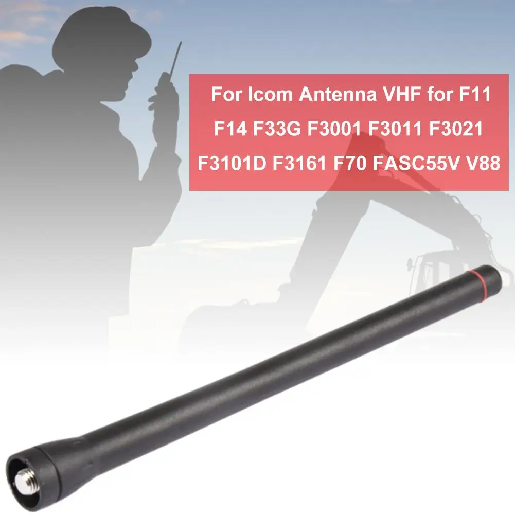 

For Walkie Talkies VHF 136-174 mhz antenna per Icom IC-F11 F14 F16 F33 F34 F3011 F3001 F3101 F3029 ecc walkie talkie accessories