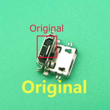 

2pcs Original Micro USB socket plug connector replacement charging port for Alcatel one machine