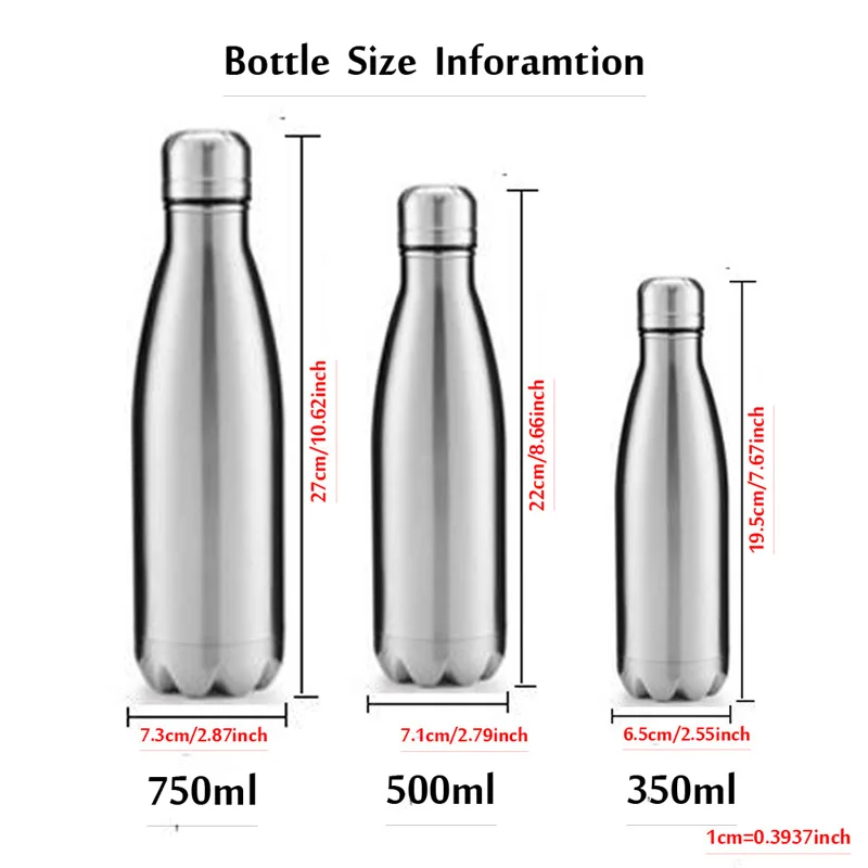 Спортивная бутылка для барбекю, вода, нержавеющая сталь, теплая вода, однослойный Кокс, герметичные спортивные бутылки, прочные стаканы для воды, посуда для напитков
