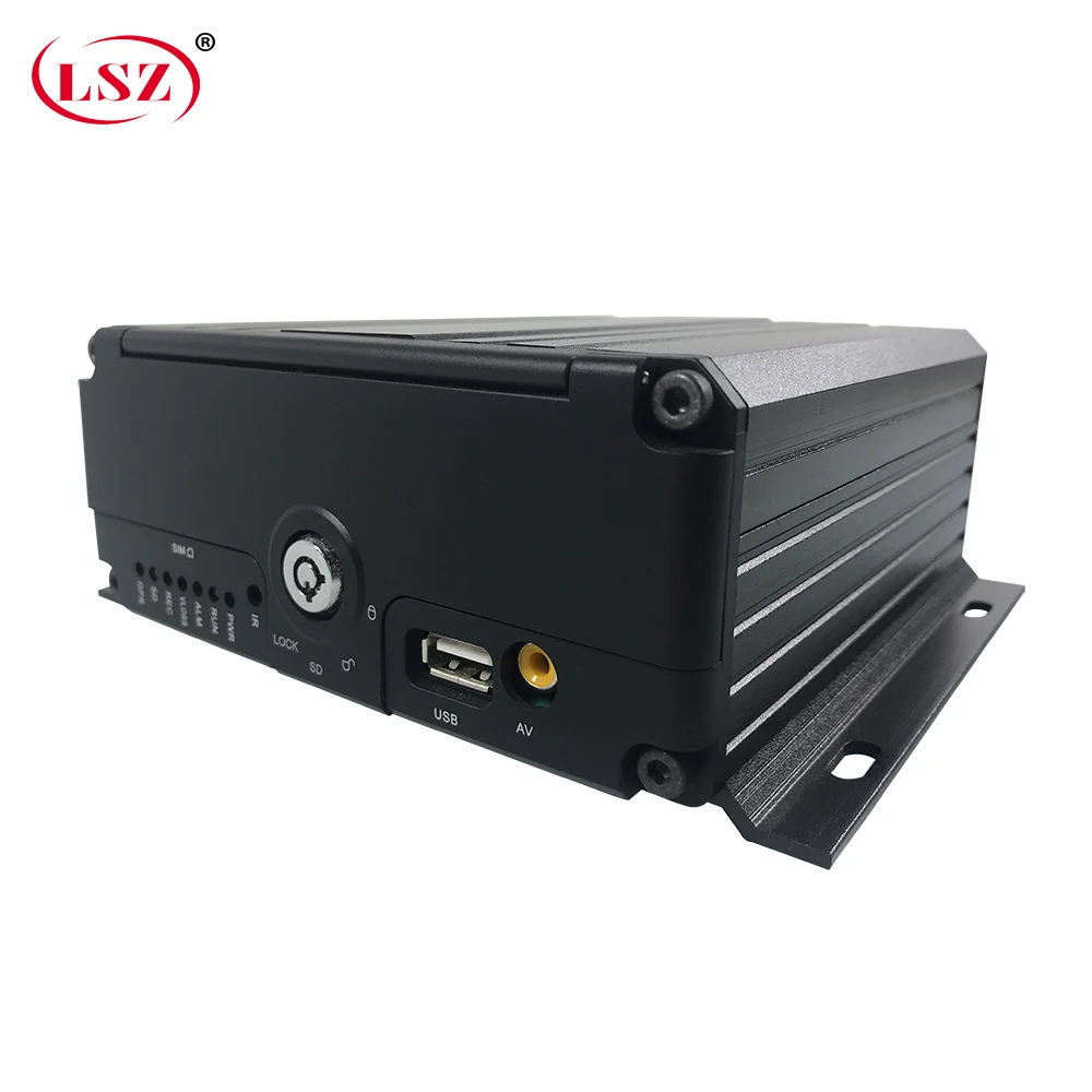  LSZ coche Dvr remoto-Monitor MDVR GPS 3G tarjeta Sd + hdd ahd 1080P