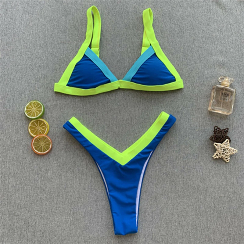 

2020 Women Bikini Set Swimwear Mini Bikini Sexy Swimsuit Bathing Suit Beachwear Padded Swimwear Swimming Suit Wear Femme