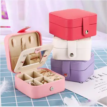 

Fashion Multifunctional Jewelry Organization Box Ring Box Tray Storage Ring Display Engagement Wedding Case Holder