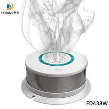 Wi-Fi, детектор дыма+ тепла, независимая сигнализация, беспроводной пожаробезопасный датчик дыма, Домашняя безопасность, пожарное оборудование, умное управление приложением