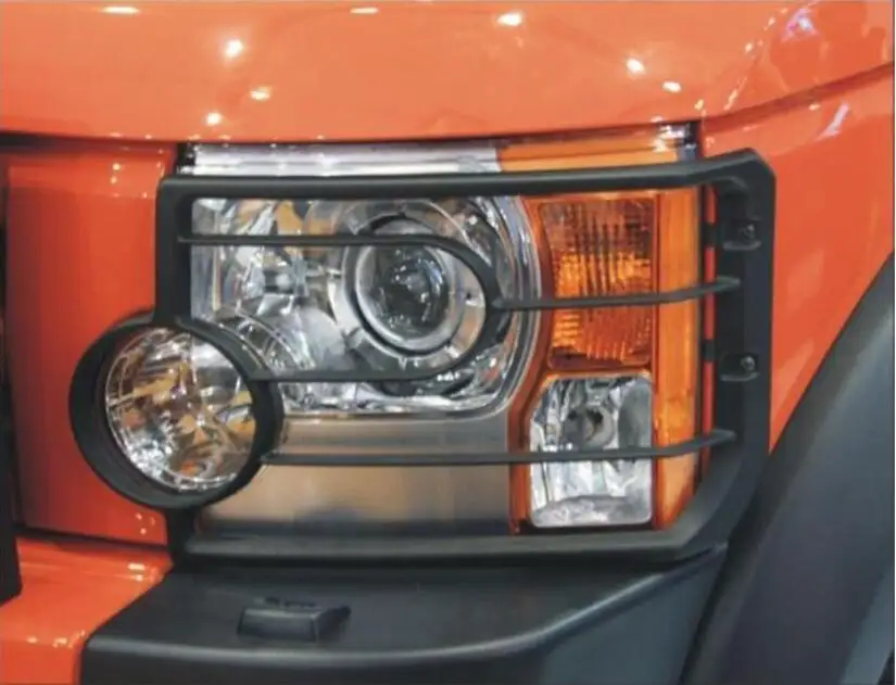 ABS Хром Передняя фара автомобиля+ задний фонарь Крышка лампы отделка для Land rover Дискавери 3 2004-2009