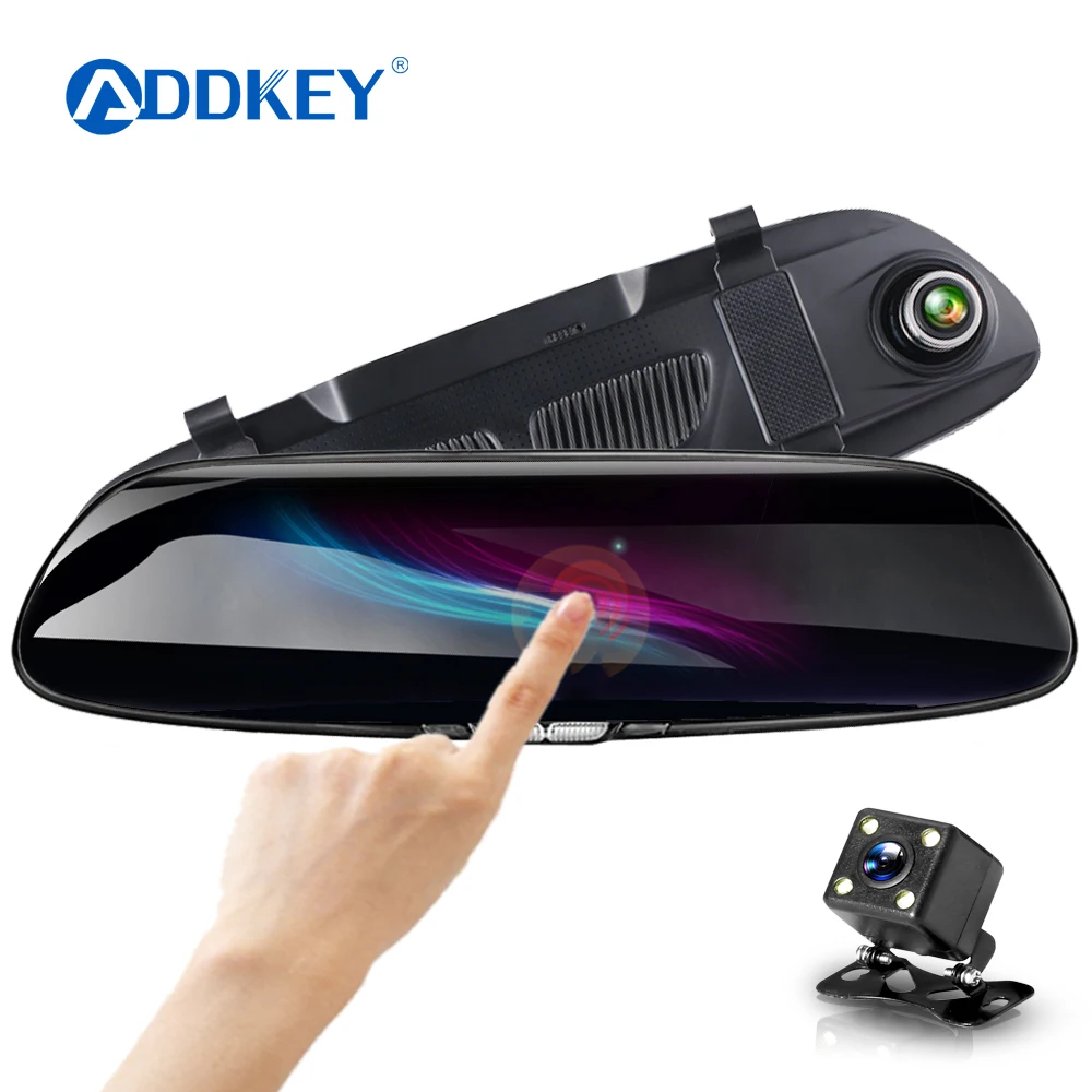 Автомобильный видеорегистратор ADDKEY Full HD 1080P 7 0 дюйма IPS сенсорный экран камера