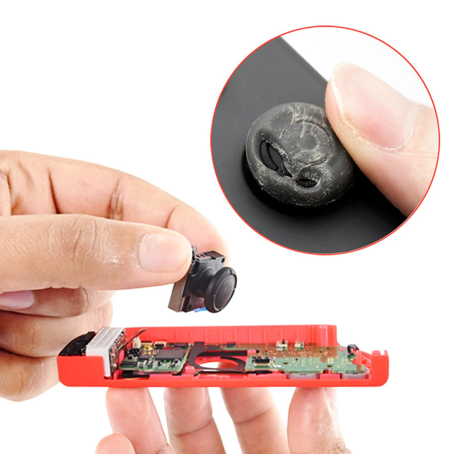 Bevigac 19 шт. Профессиональный аналоговый 3D Джойстик Joy-con сменный контроллер Набор инструментов для ремонта для Nintendo Switch NS