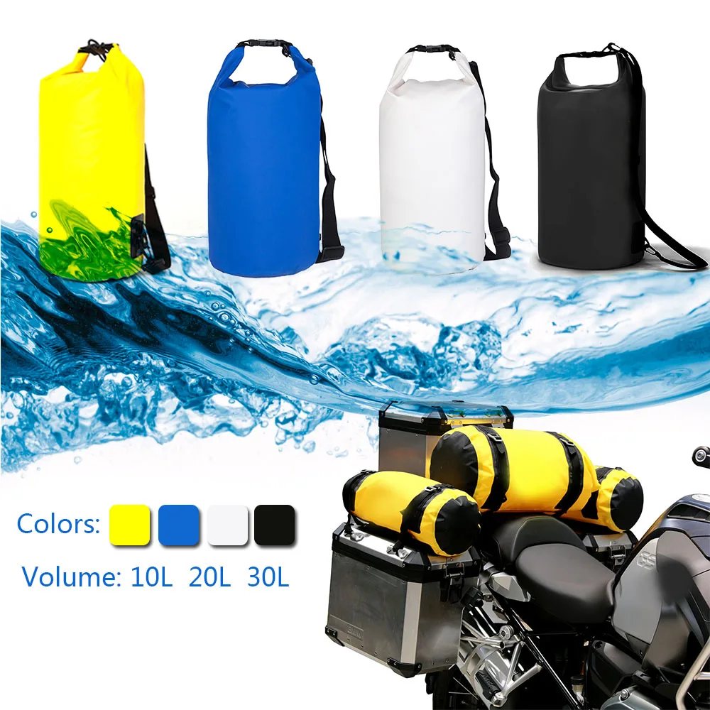 

For BMW R1200GS R1250GS ADV LC F850GS F750GS Motorcycle Outdoor PVC Dry Sack Bag Waterproof For Suzuki V-Strom 1000XT Adventure