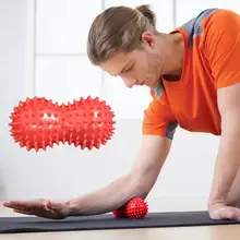 1pcs Peanut Massage Ball Spiky Relief Muscle Aches Stress Peanut Ball Therapy Healthcare Gym Muscle Relex Device Soft fitness 1pcs Peanut Massage Ball Spiky Relief Muscle Aches Stress Peanut Ball Therapy Healthcare Gym Muscle Relex Device Soft fitness