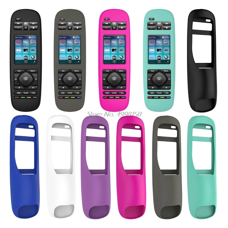Copertura Della Cassa Del Silicone Della Pelle Per Logitech Harmony Di Goccia Del Commercio All'Ingrosso Di Tocco/Ultimate Remote Controller