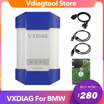 

VXDIAG VCX Professional Car diagnostic tools for BMW ICOM A2 A3 NEXT ISTA/INPA/ESYS OBD2 Scanner ECU Programmer For BMW Coding