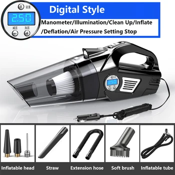 

Air Pump Tire Inflator Portable Compressor Digital Car Tyre Pump for Car Bicycle Tires Balls Digital Tire Inflator Air Pump