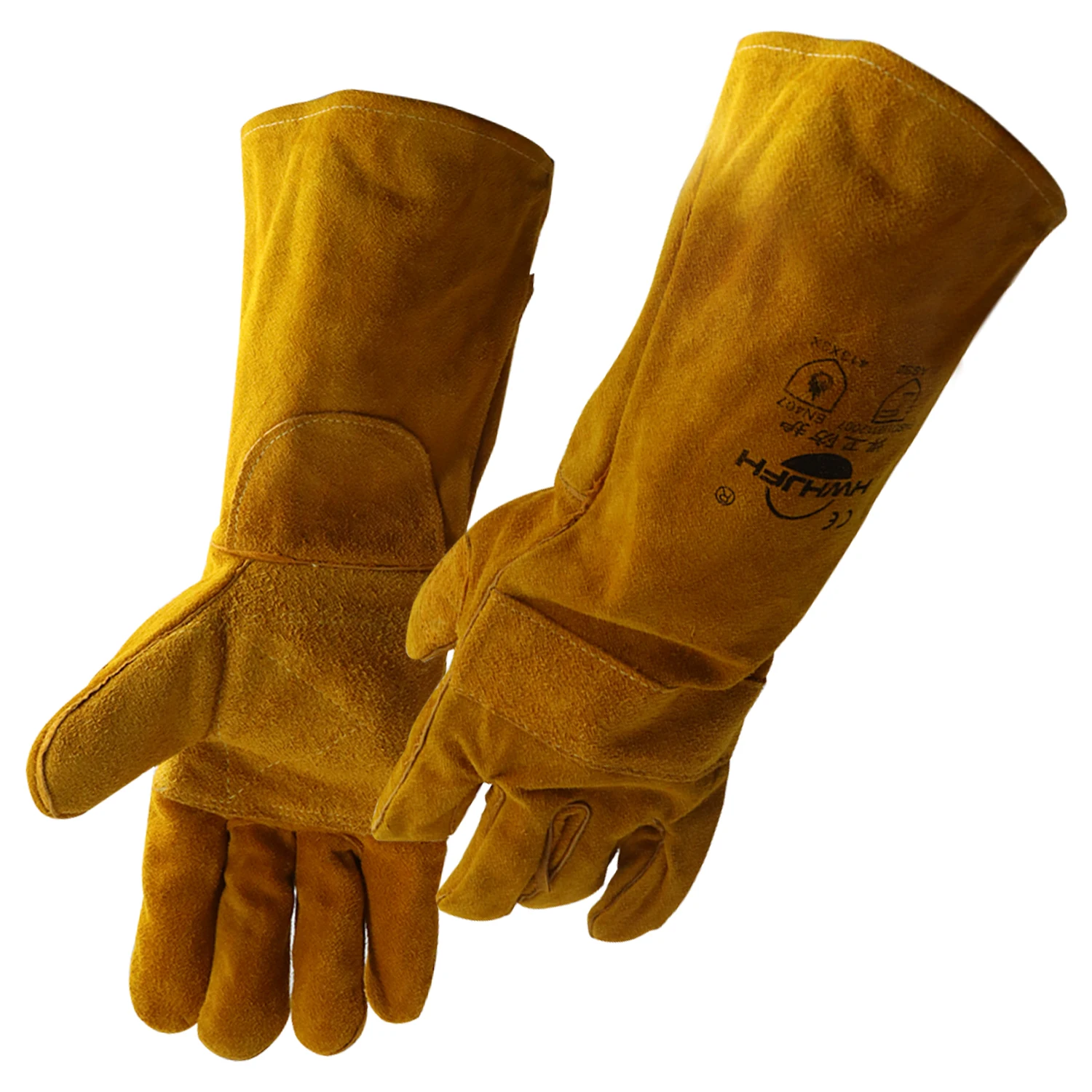 suede welding gloves