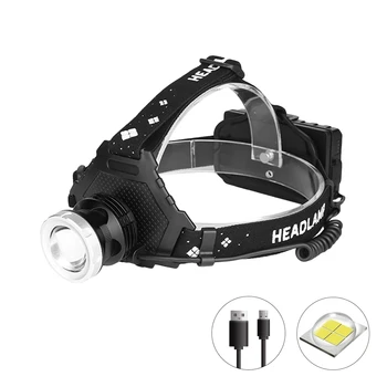 

Waterproof LED Headlamp Headlight Flashlight Head Torch 18650 For Camping Zoomable Haedlamp Headlamp 18650